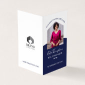 Berufliches Real Anwesen Agent Foto & Services Visitenkarten (Vorderseite)