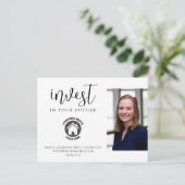 Berufliches Real Anwesen Foto Postkarte (Stehend Vorderseite)