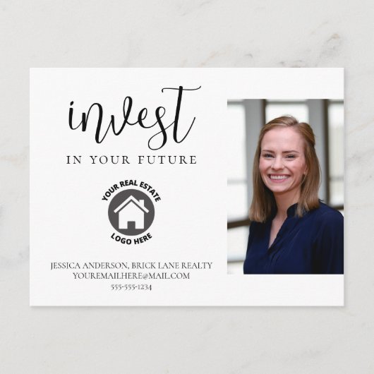 Berufliches Real Anwesen Foto Postkarte (Vorderseite)