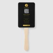 Berufliches Real Anwesen House Bid Auktionspaddel Fächer (Rückseite)