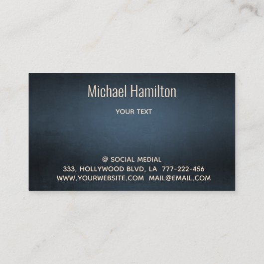 Berufliches, reales Anwesen-Konstruktionslogo Visitenkarte (Rückseite)