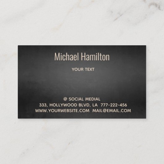 Berufliches, reales Anwesen-Konstruktionslogo Visitenkarte (Rückseite)