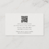 Berufliches Recht - QR-Kodex für Rechtsanwälte Visitenkarte (Rückseite)