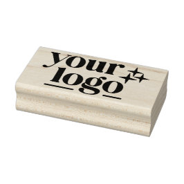 Berufliches Rectangle-Logo für Unternehmen Gummistempel