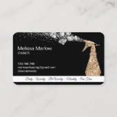 Berufliches Reinigungshaus Behaltend Sparkling Bus Visitenkarte (Rückseite)