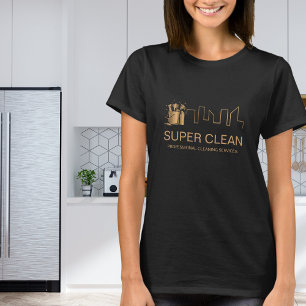 Berufliches Reinigungshaus Kommerziell T-Shirt