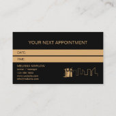 Berufliches Reinigungshaus Kommerziell Visitenkarte (Rückseite)