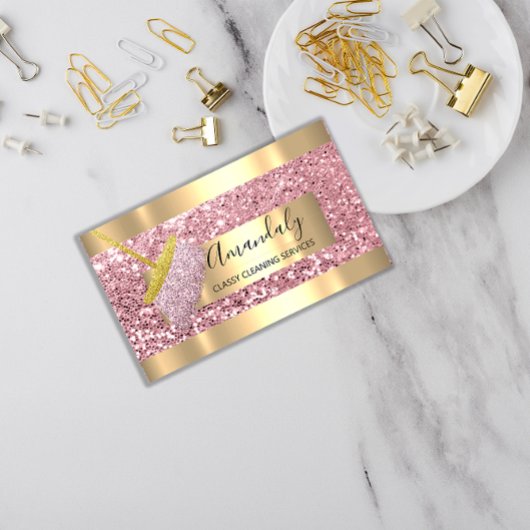 Berufliches Reinigungsservice Haushaltshaus Behalt Visitenkarte