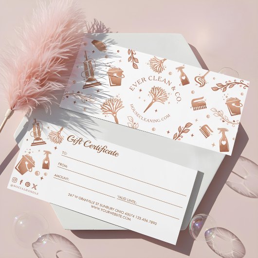 Berufliches Reinigungszertifikat des Haushaltshaus