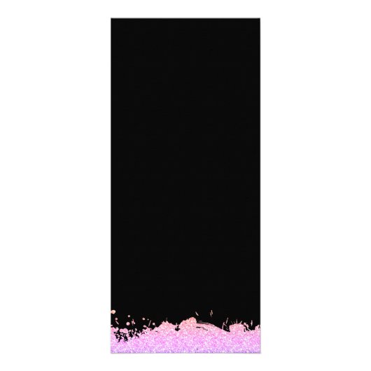 Berufliches rosa Spritzer-Service-Menü Werbekarte (Hinten)