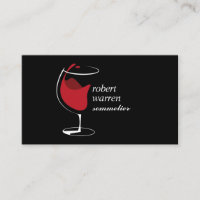Berufliches Rotwein