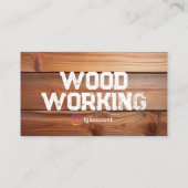 Berufliches Sägewerk Visitenkarte (Rückseite)