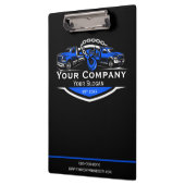 Berufliches Schleppunternehmen, Abschleppdienst Klemmbrett (Links)