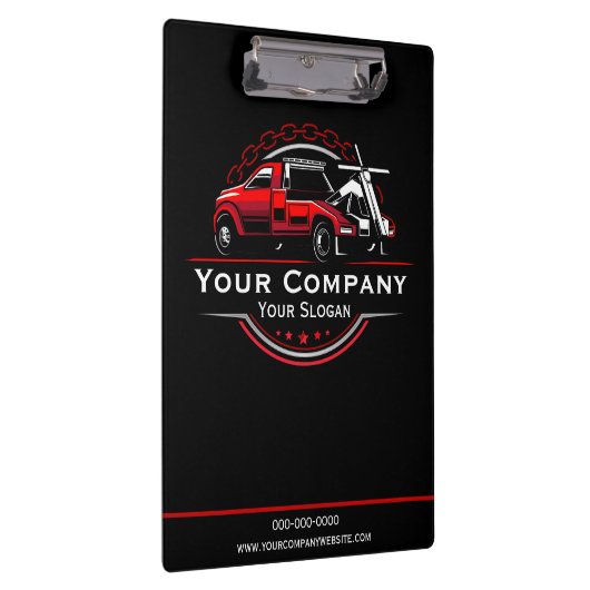 Berufliches Schleppunternehmen, Abschleppdienst Klemmbrett (Rechts)