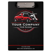 Berufliches Schleppunternehmen, Abschleppdienst Klemmbrett (Vorderseite)