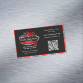 Berufliches Schleppunternehmen, Abschleppdienst Magnetische Visitenkarte (Beispiel)