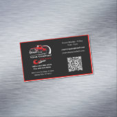 Berufliches Schleppunternehmen, Abschleppdienst Magnetische Visitenkarte (Beispiel)