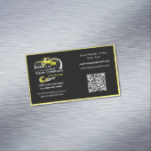 Berufliches Schleppunternehmen, Abschleppdienst Magnetische Visitenkarte (Beispiel)