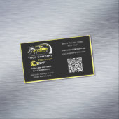 Berufliches Schleppunternehmen, Abschleppdienst Magnetische Visitenkarte (Beispiel)