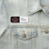 Berufliches Schleppunternehmen, Abschleppdienst Namensschild (Beispiel)