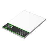 Berufliches Schleppunternehmen, Abschleppdienst Notizblock (Rotiert)