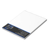 Berufliches Schleppunternehmen, Abschleppdienst Notizblock (Rotiert)