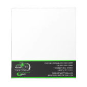 Berufliches Schleppunternehmen, Abschleppdienst Notizblock (Vorderseite)