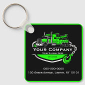 Berufliches Schleppunternehmen, Abschleppdienst Schlüsselanhänger (Vorderseite)