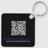 Berufliches Schleppunternehmen, Abschleppdienst Schlüsselanhänger (Rückseite)