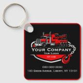 Berufliches Schleppunternehmen, Abschleppdienst Schlüsselanhänger (Vorderseite)