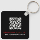 Berufliches Schleppunternehmen, Abschleppdienst Schlüsselanhänger (Rückseite)