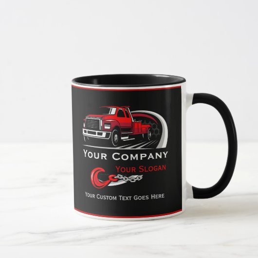 Berufliches Schleppunternehmen, Abschleppdienst Tasse (Rechts)