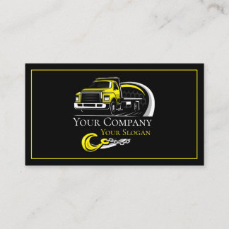 Berufliches Schleppunternehmen, Abschleppdienst Visitenkarte