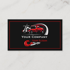 Berufliches Schleppunternehmen, Abschleppdienst Visitenkarte