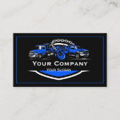 Berufliches Schleppunternehmen, Abschleppdienst Visitenkarte (Vorderseite)