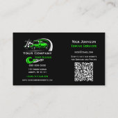 Berufliches Schleppunternehmen, Hauling Service Bu Visitenkarte (Rückseite)