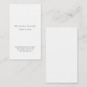 Berufliches Schlicht Stilvolles Modernes Minimalis Visitenkarte (Vorne/Hinten)