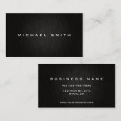 Berufliches schlichtes elegantes modernes visitenkarte (Vorne/Hinten)