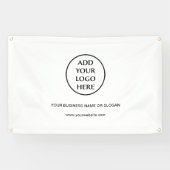 Berufliches Schlichtes Logo für Unternehmen Banner (Horizontal)