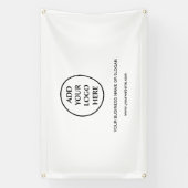 Berufliches Schlichtes Logo für Unternehmen Banner (Vertikal)