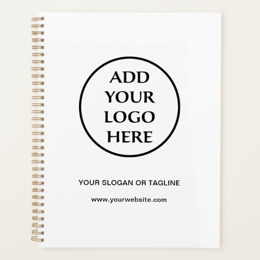 Berufliches Schlichtes Logo für Unternehmen Planer (Vorderseite)