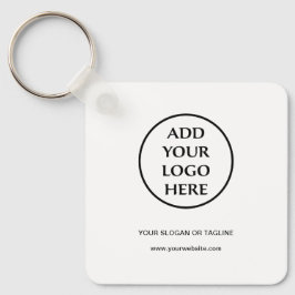 Berufliches Schlichtes Logo für Unternehmen Schlüsselanhänger