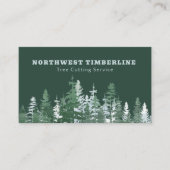 Berufliches Schneiden von Bäumen Visitenkarte (Vorderseite)