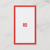 Berufliches Schwarz Visitenkarte (Rückseite)