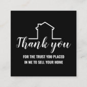 Berufliches Schwarz-Weiß-Geschäft Empfehlungskarte (Vorderseite)