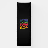 Berufliches Schwarzes-Einfaches-Firmenlogo Banner (Vertikal)