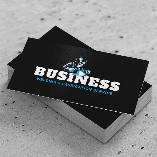 Berufliches Schweißen und Schweißen Visitenkarte