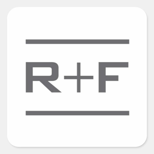 Berufliches Siegel für die Post Quadratischer Aufkleber (Vorderseite)