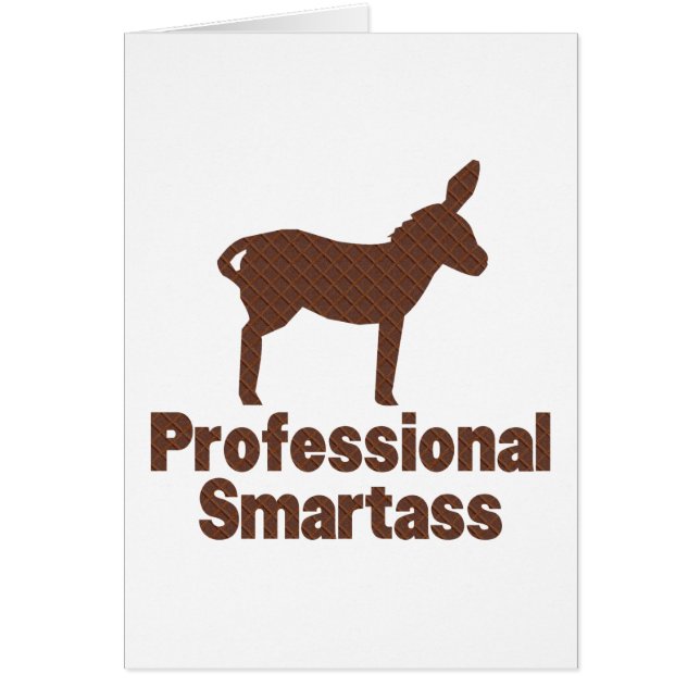 Berufliches Smartass (Vorne)