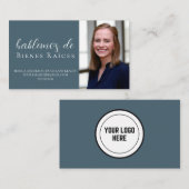 Berufliches Spanisch Blue Real Anwesen Visitenkarte (Vorne/Hinten)